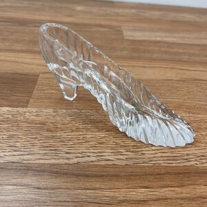 Galway 24% Irish Lead Crystal Brides Slipper Shoe Paperweight Trinket Figurine